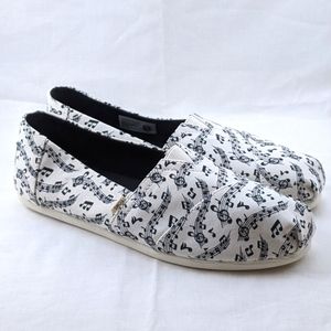 Music Note Print Classic TOMS